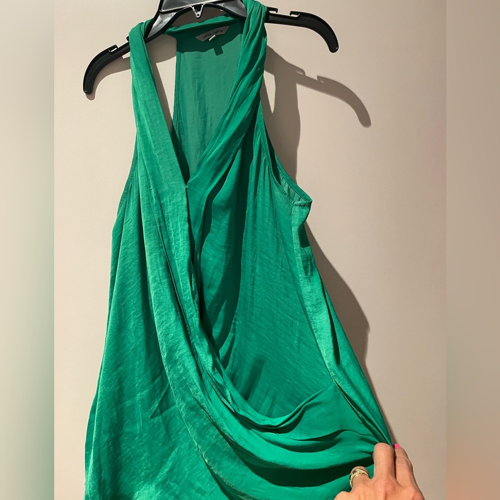 Green barely used top.